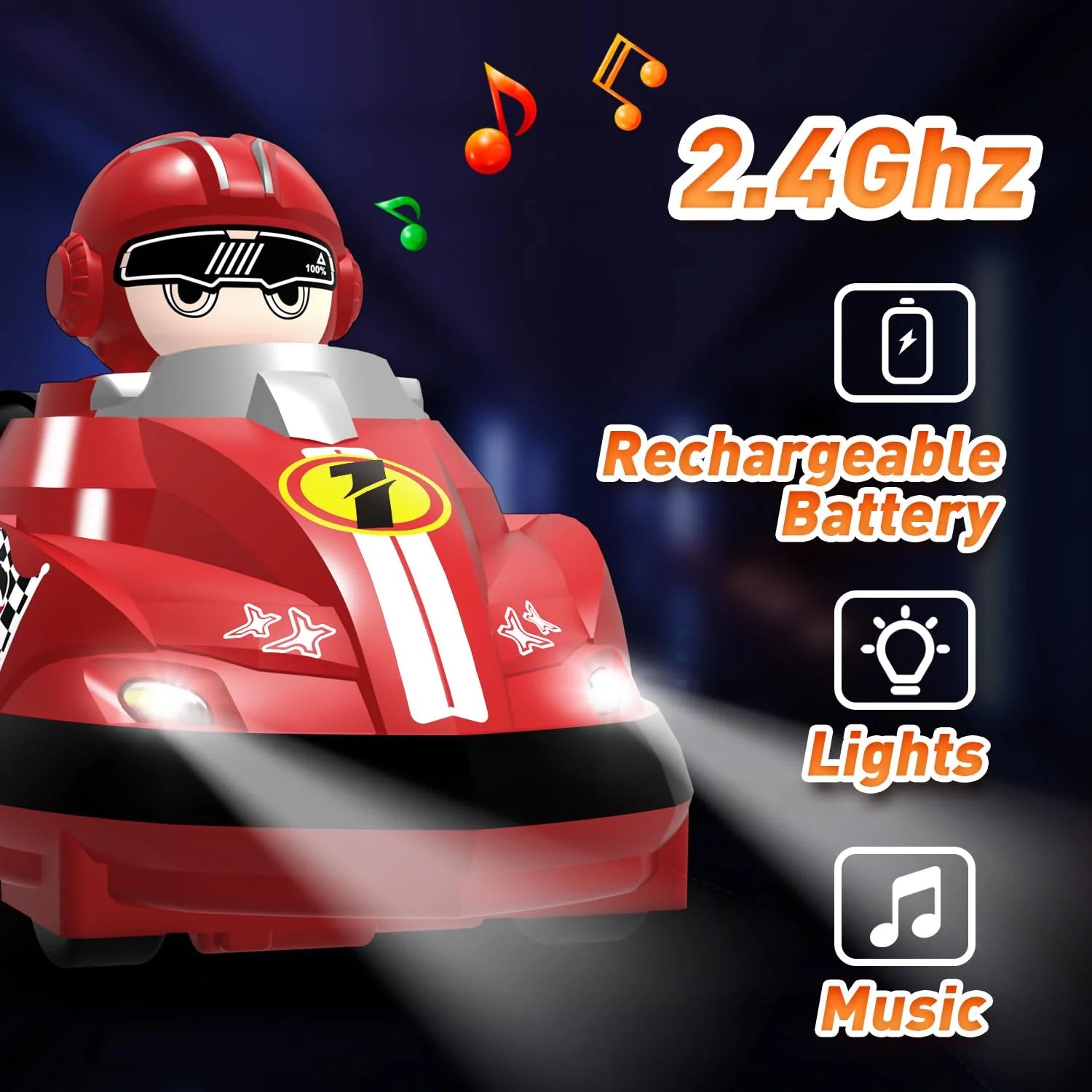 Remote Control Battle Bumper Cars For 2 Players