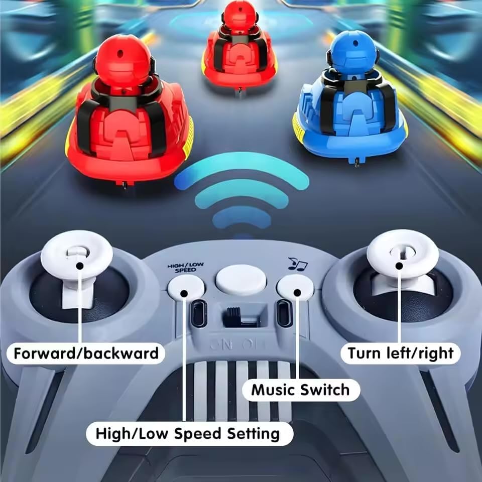 Remote Control Battle Bumper Cars For 2 Players