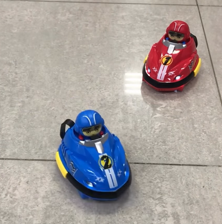 Remote Control Battle Bumper Cars For 2 Players