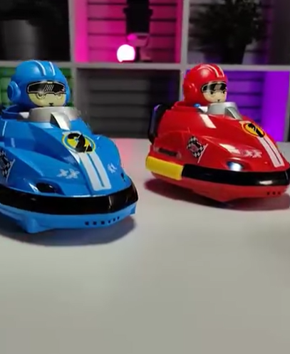 Remote Control Battle Bumper Cars For 2 Players