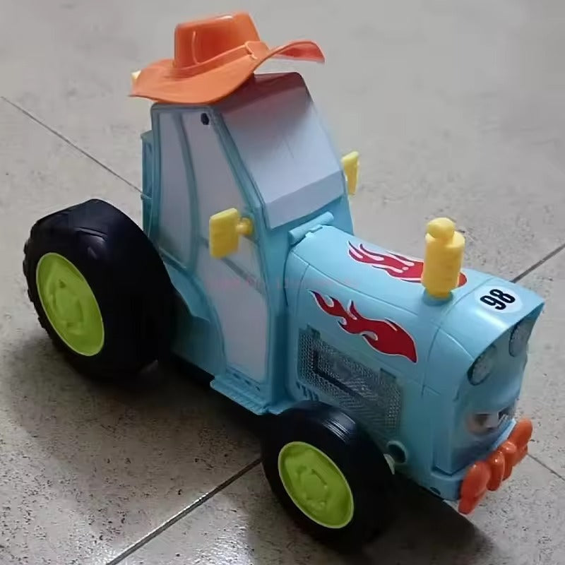Remote Control Crazy Jumping Stunt Car with Music & Flashing Lights, Safe for Ages 3+