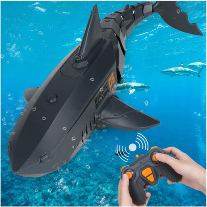 Remote Control Shark Submarine Toy, RC Shark Electric Rechargeable Water Toy