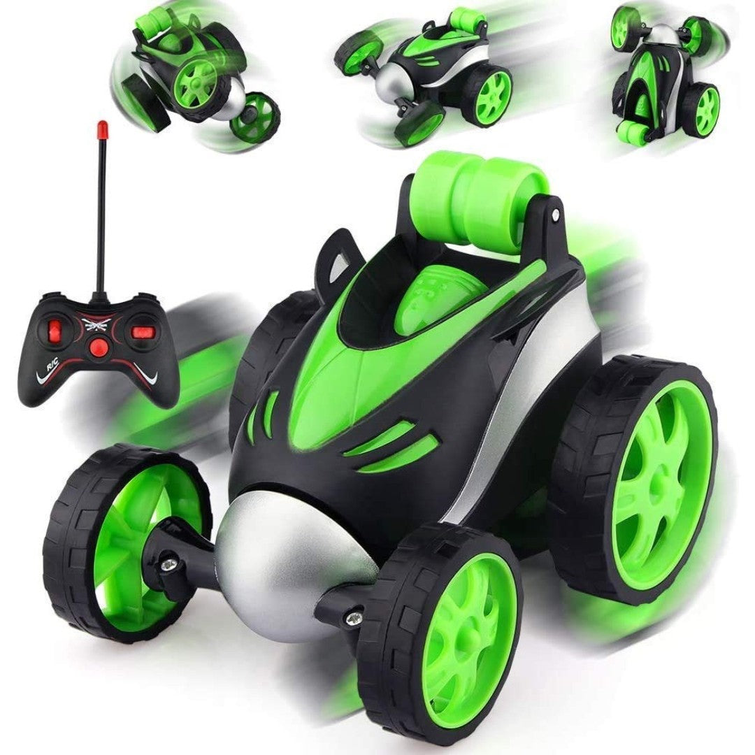 Remote Control Stunt Car, 360° Spins & Flips, Skill-Building, Fun & Learning, Safe for Ages 3+