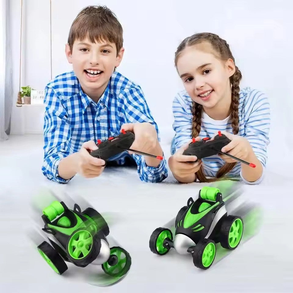 Remote Control Stunt Car, 360° Spins & Flips, Skill-Building, Fun & Learning, Safe for Ages 3+