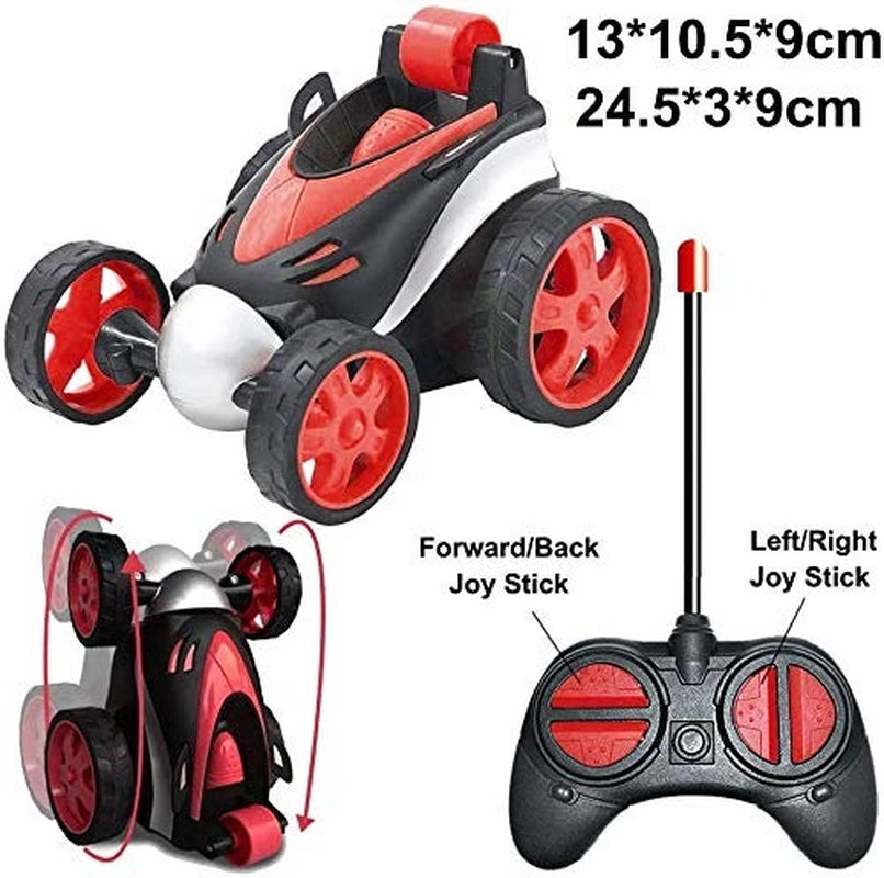Remote Control Stunt Car, 360° Spins & Flips, Skill-Building, Fun & Learning, Safe for Ages 3+