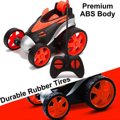 Remote Control Stunt Car, 360° Spins & Flips, Skill-Building, Fun & Learning, Safe for Ages 3+