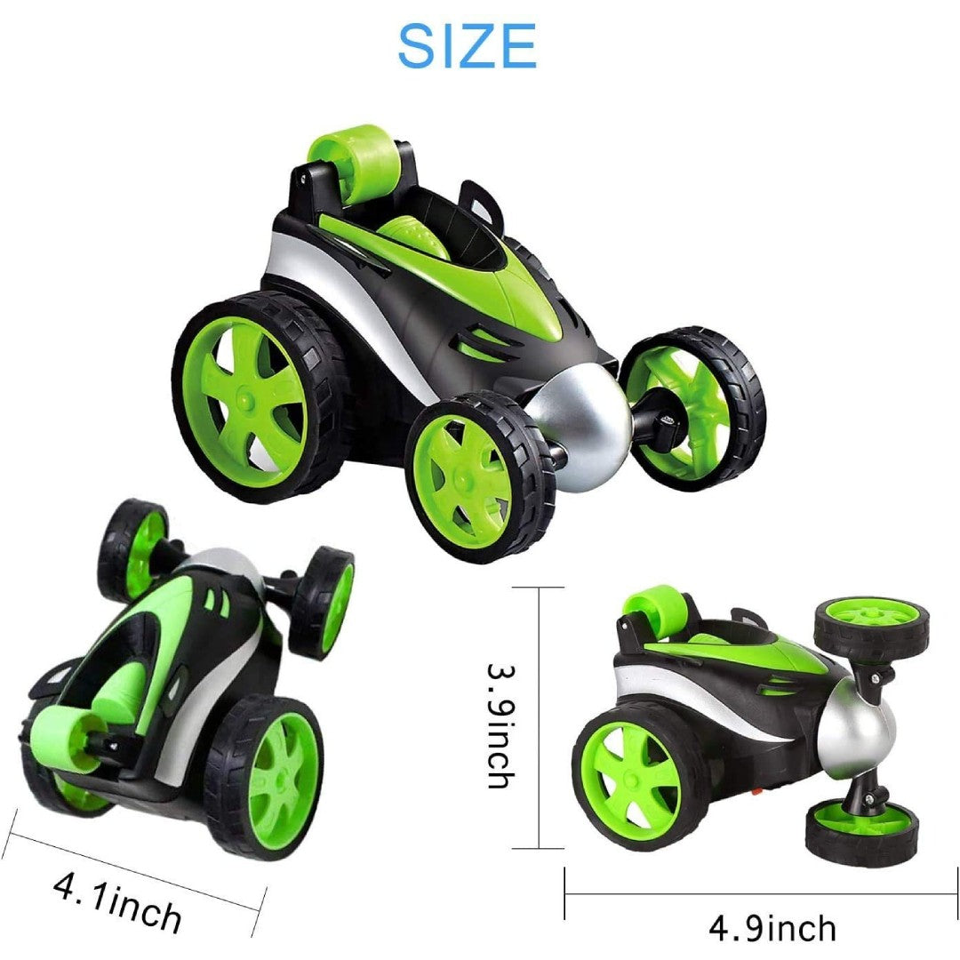 Remote Control Stunt Car, 360° Spins & Flips, Skill-Building, Fun & Learning, Safe for Ages 3+