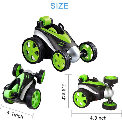 Remote Control Stunt Car, 360° Spins & Flips, Skill-Building, Fun & Learning, Safe for Ages 3+