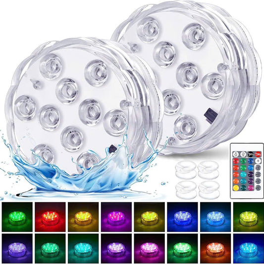 Remote Control Waterproof Magnetic Suction Cup LED Light – Adjustable Lighting Modes, Easy to Use
