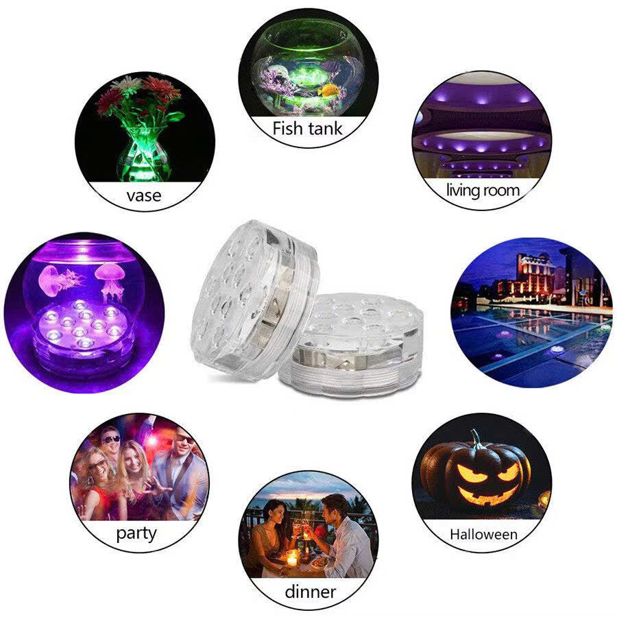 Remote Control Waterproof Magnetic Suction Cup LED Light – Adjustable Lighting Modes, Easy to Use