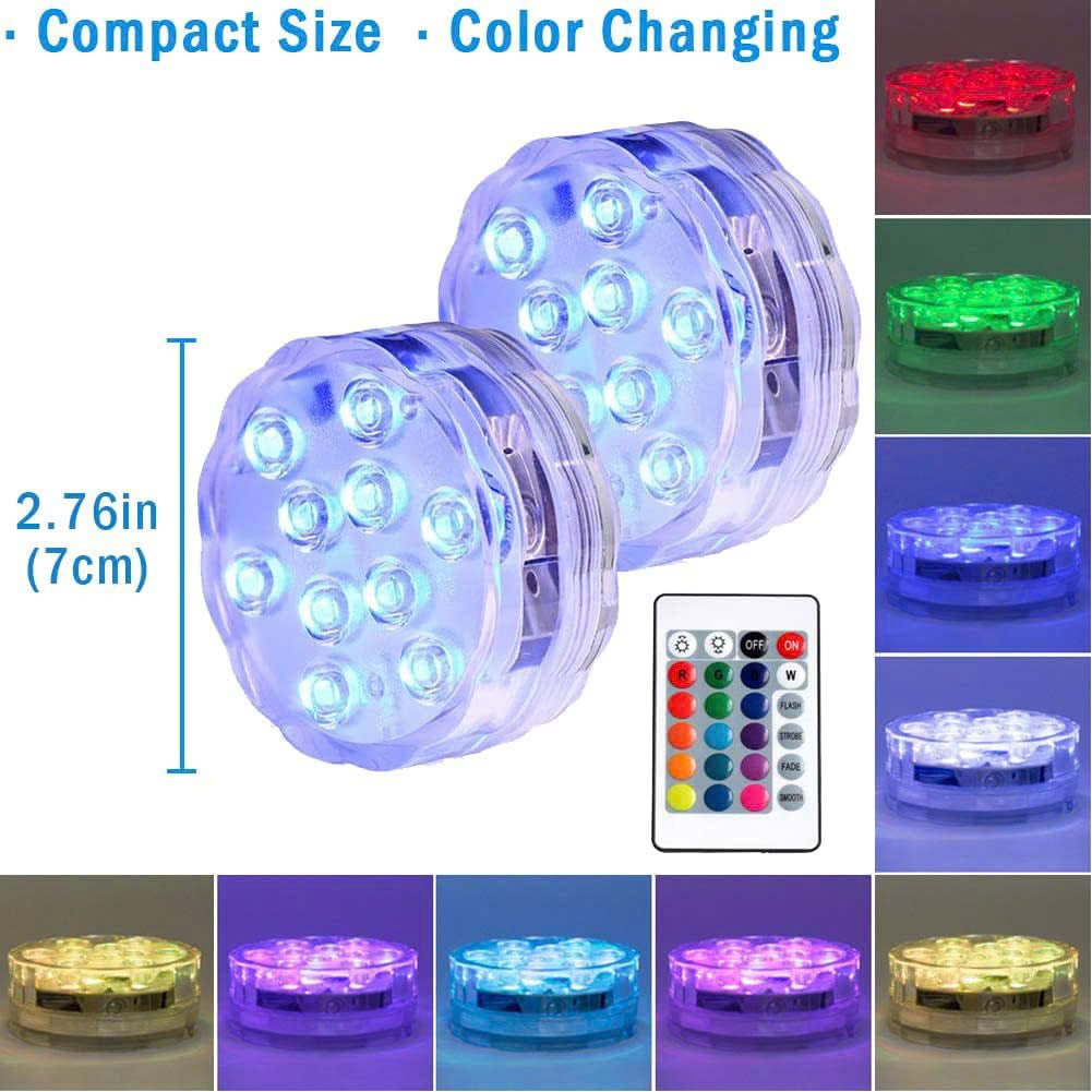 Remote Control Waterproof Magnetic Suction Cup LED Light – Adjustable Lighting Modes, Easy to Use
