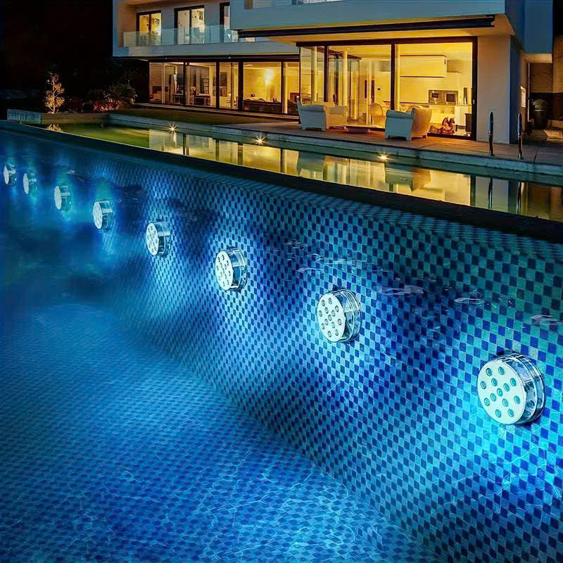 Remote Control Waterproof Magnetic Suction Cup LED Light – Adjustable Lighting Modes, Easy to Use