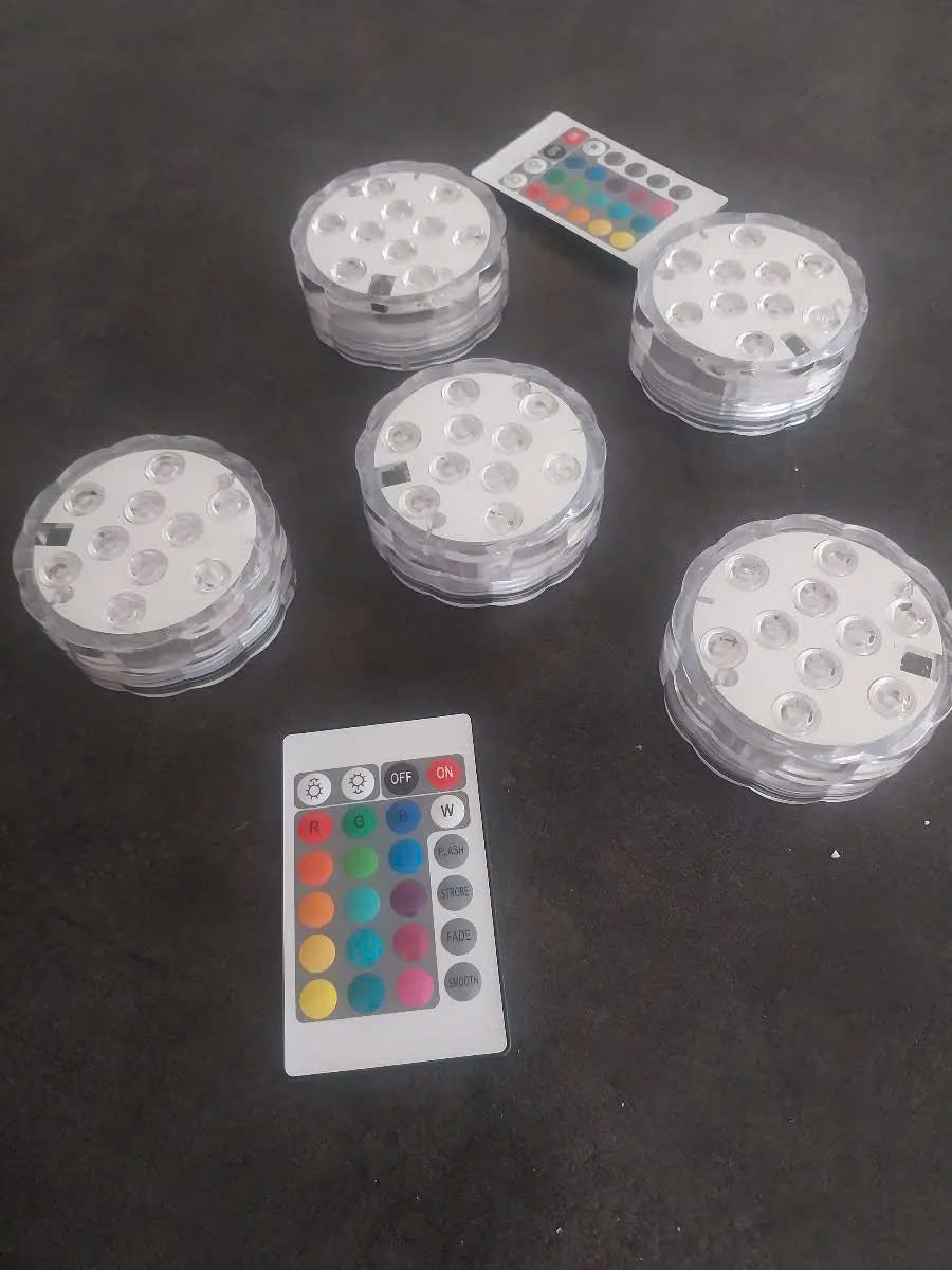 Remote Control Waterproof Magnetic Suction Cup LED Light – Adjustable Lighting Modes, Easy to Use