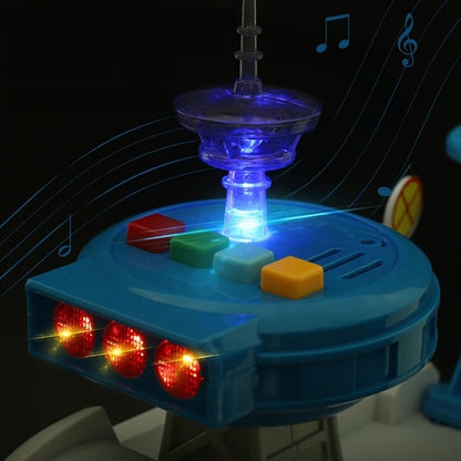 Rescue Boat Toy with Lights and Sounds – Includes Car, Helicopter, and Rescue Boat – Safe for Ages 3+