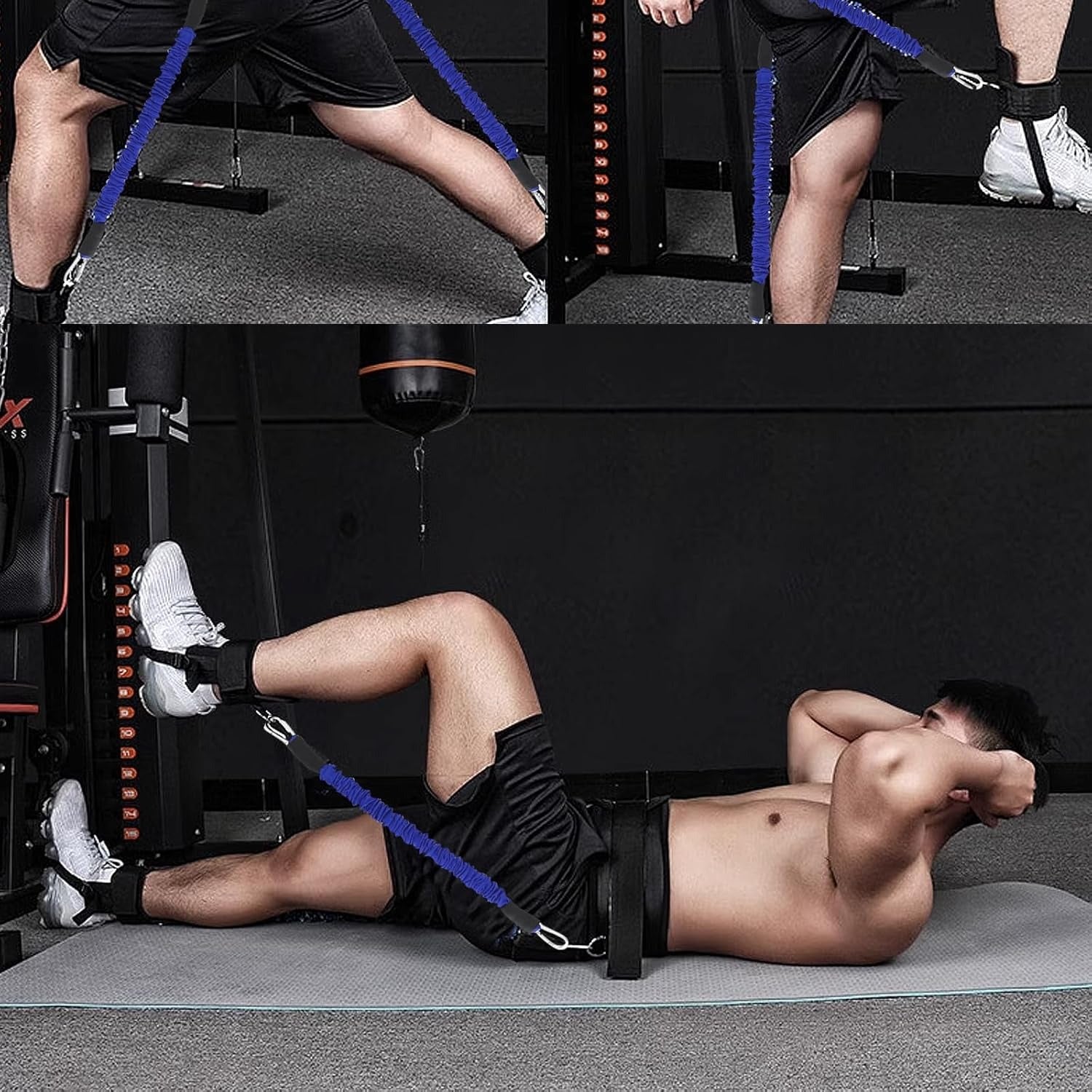 Resistance Bands Jump Trainers – Enhance Leg Strength & Vertical Jump, Safe Material, Compact Portable Design