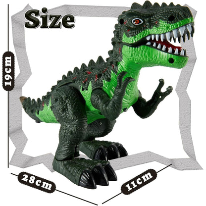 Roaring Music Dinosaur with Lights and Sound, Durable Plastic, Realistic Design, Safe for kids 2+