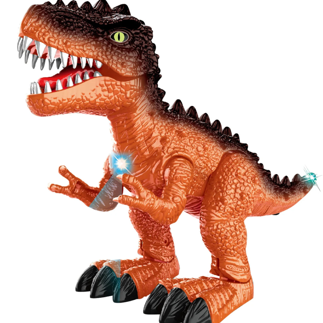 Roaring Music Dinosaur with Lights and Sound, Durable Plastic, Realistic Design, Safe for kids 2+