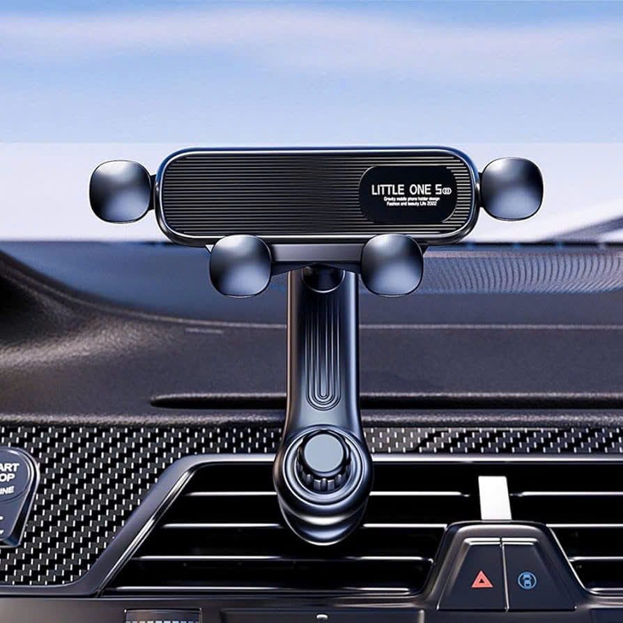 Rotatable Car Phone Holder for Air Vent – 360° Swivel, Foldable, and Easy to Use