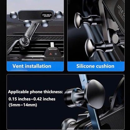 Rotatable Car Phone Holder for Air Vent – 360° Swivel, Foldable, and Easy to Use