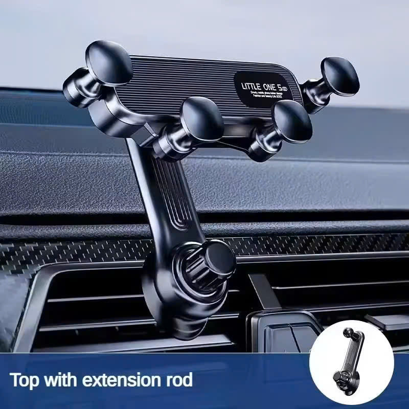 Rotatable Car Phone Holder for Air Vent – 360° Swivel, Foldable, and Easy to Use