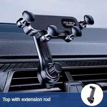 Rotatable Car Phone Holder for Air Vent – 360° Swivel, Foldable, and Easy to Use
