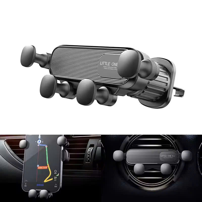 Rotatable Car Phone Holder for Air Vent – 360° Swivel, Foldable, and Easy to Use