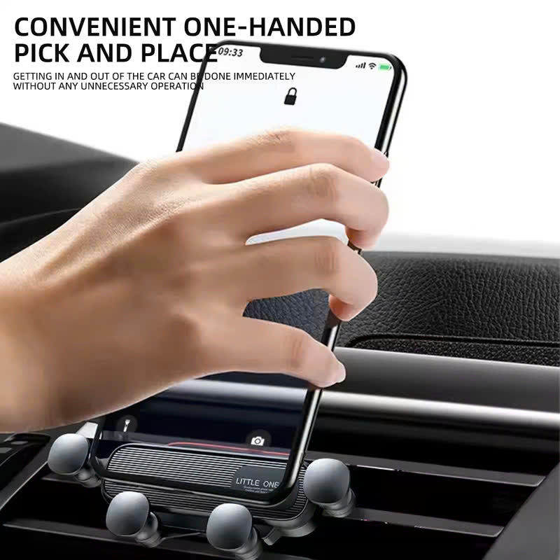 Rotatable Car Phone Holder for Air Vent – 360° Swivel, Foldable, and Easy to Use