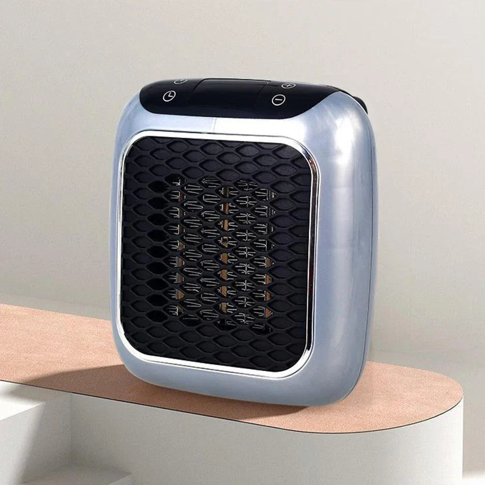 Wall-Mountable Portable Heater With Adjustable Thermostat