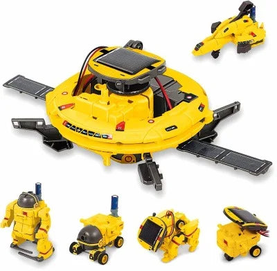 6-In-1 Solar Stem Robot Kit For Kids