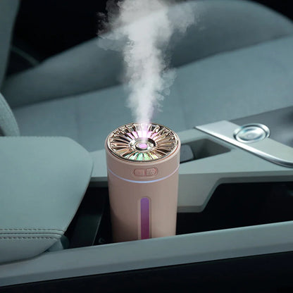 Wireless Car Humidifier With Rgb Led Lights