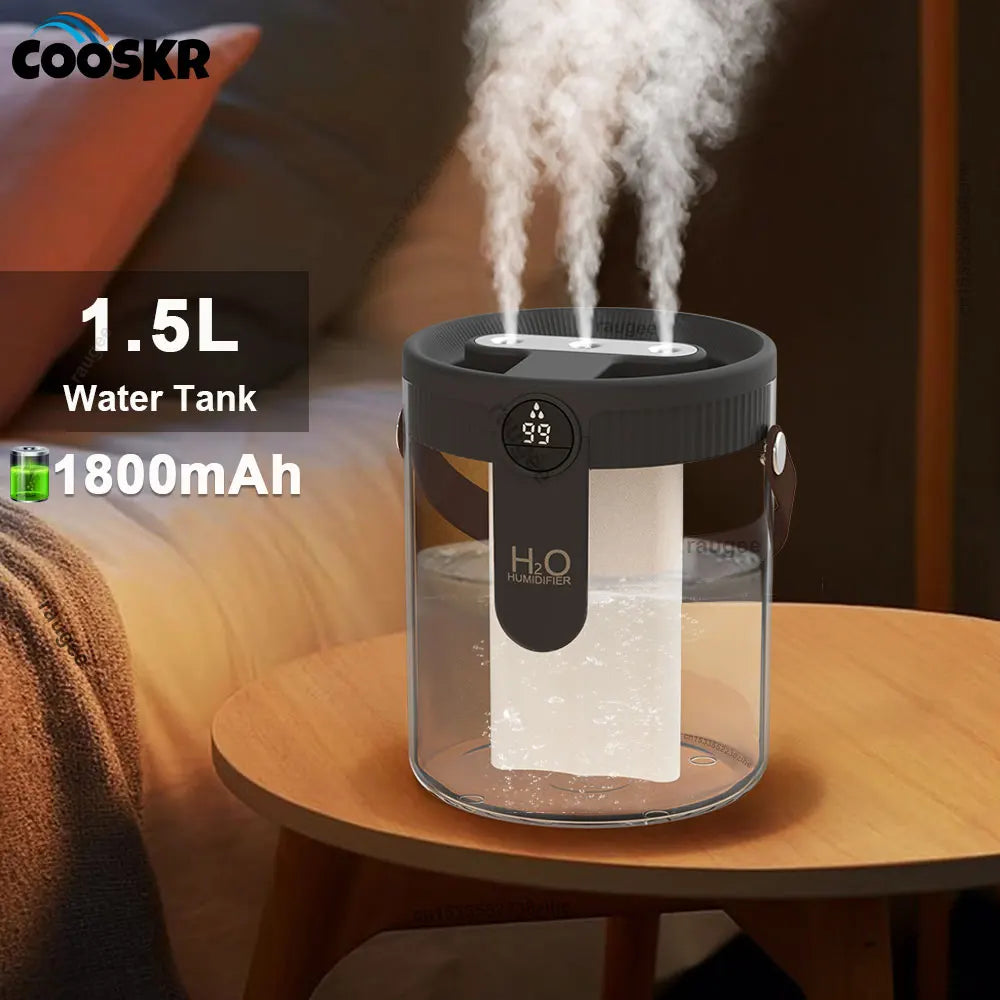 1.5L Large Capacity Silent Usb Air Humidifier