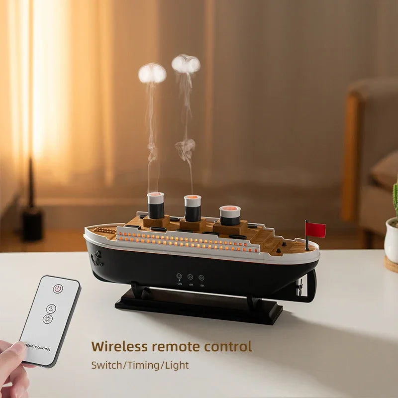 Titanic Aroma Diffuser With Jellyfish Spray