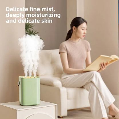 Portable Night Light Humidifier With Essential Oil Diffuser