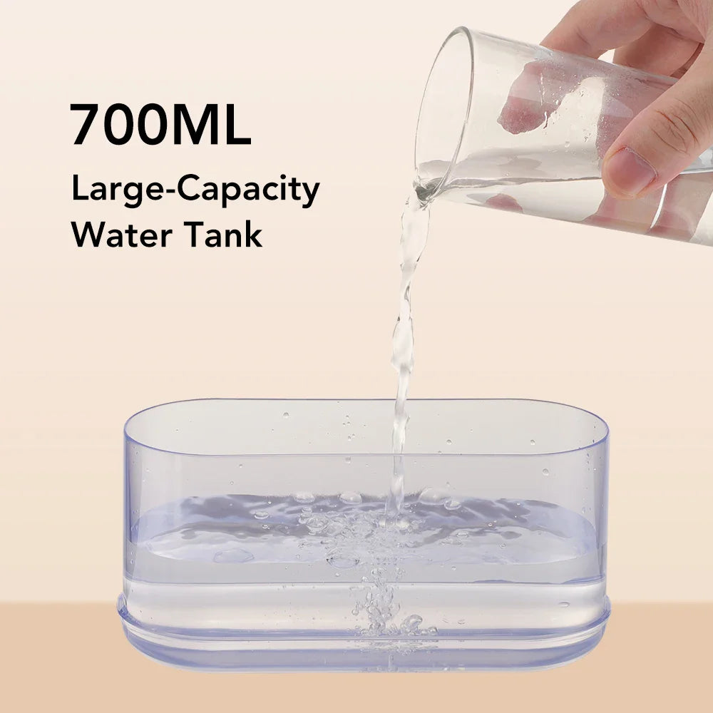 Portable 700Ml Usb Aromatherapy Humidifier With Led Lights