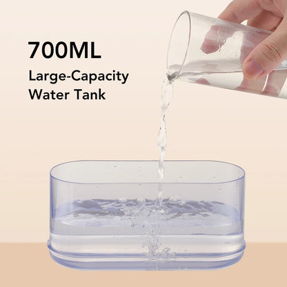 Portable 700Ml Usb Aromatherapy Humidifier With Led Lights