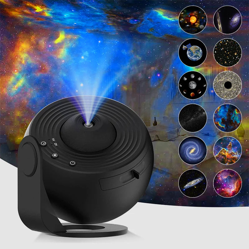 Galaxy Night Light Projector For Kids’ Room Decor