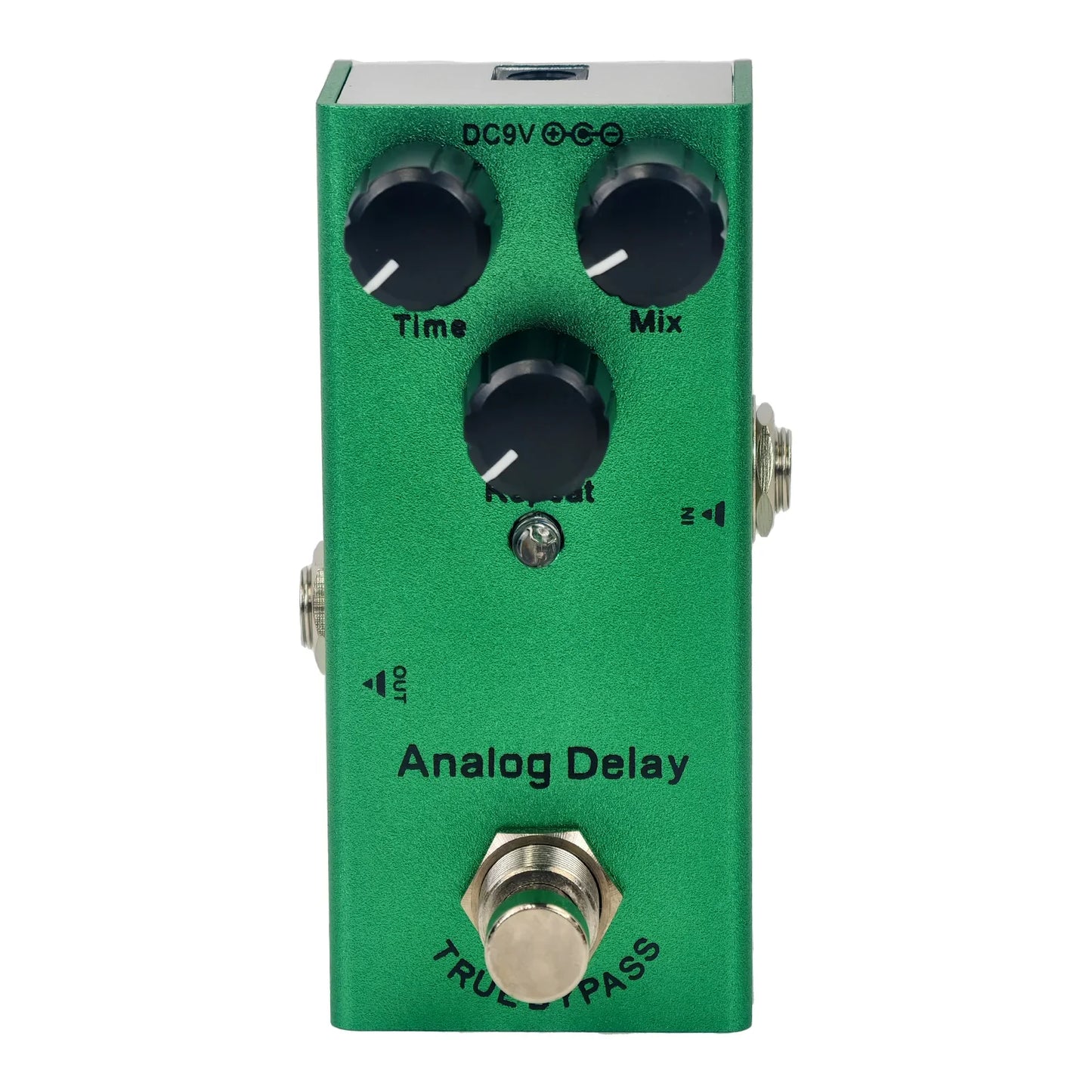 Compact Electric Guitar Effects Pedal With Multiple Functions