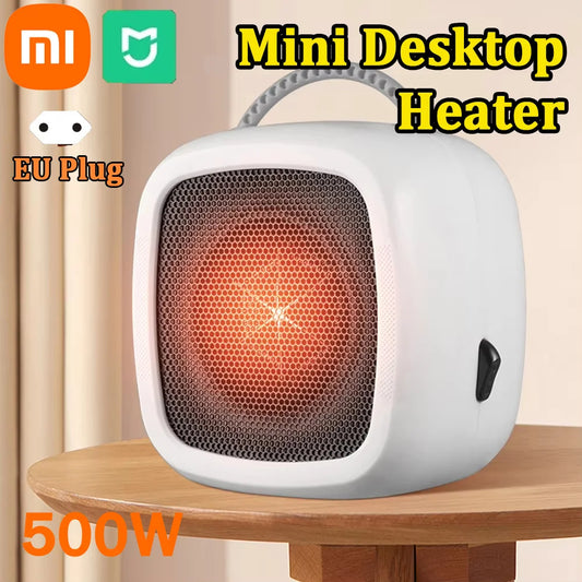 Portable Desktop Electric Heater With Fast Heating