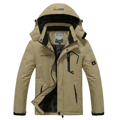 Men'S Winter Parka With Fleece Lining