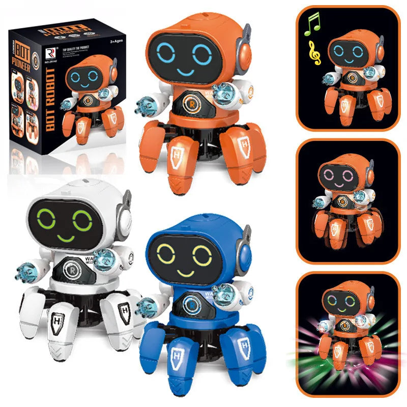 Octopus Dance Music Robot Toy For Kids