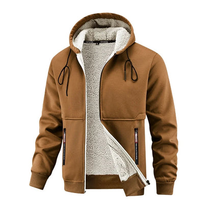 Men'S Autumn Winter Lamb Fleece Jacket