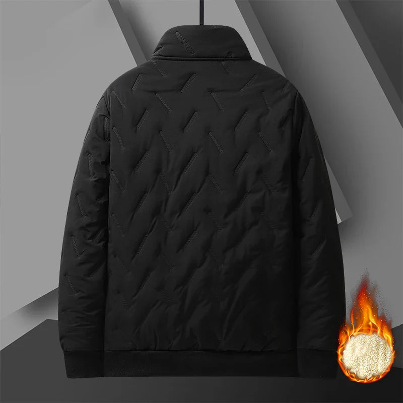 Men'S Plus Size Windproof Winter Jacket