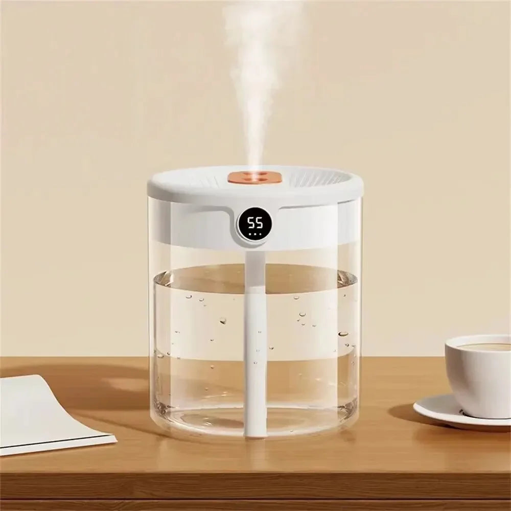 Dual Mist Usb Humidifier With 2L Capacity