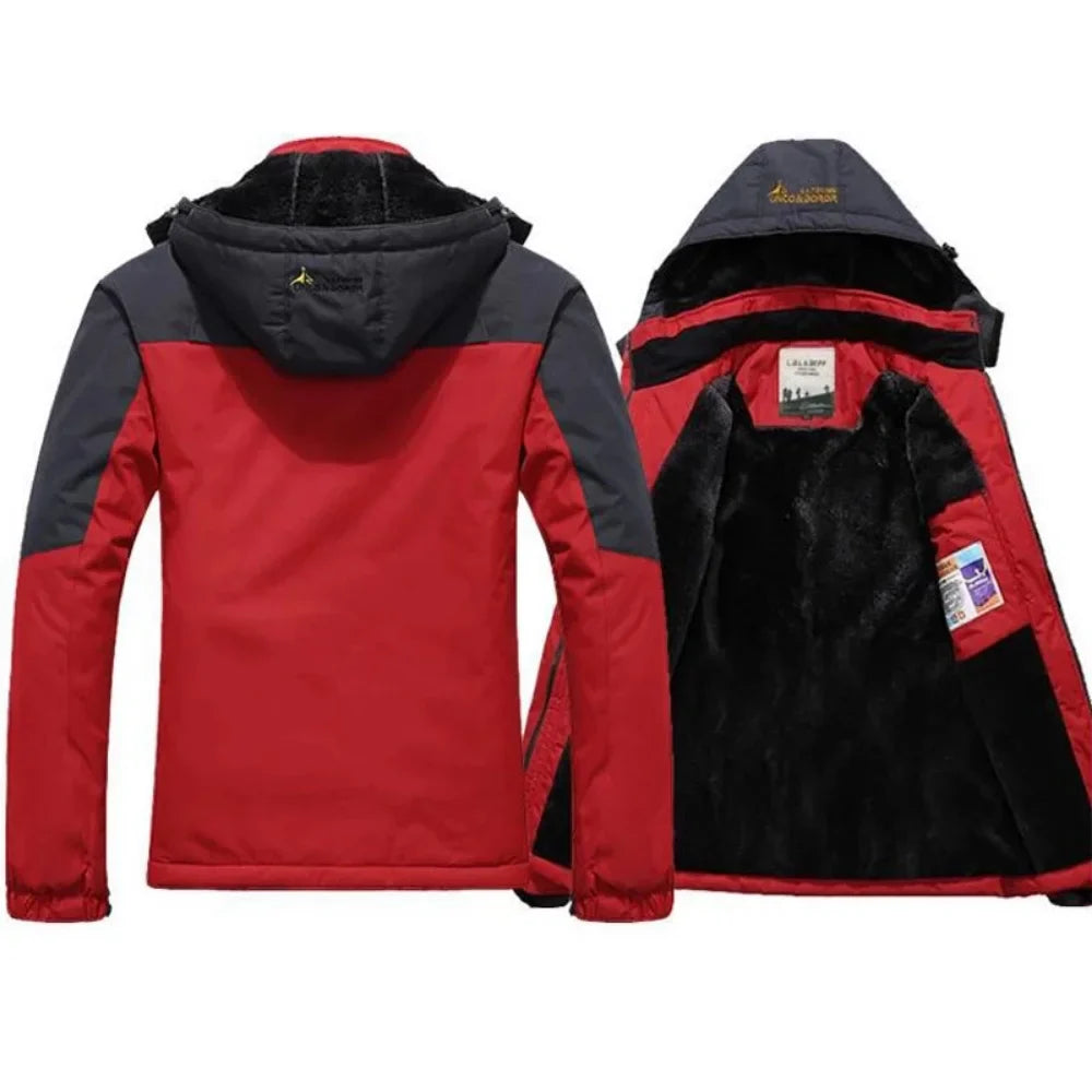 Men'S Winter Parka With Fleece Lining