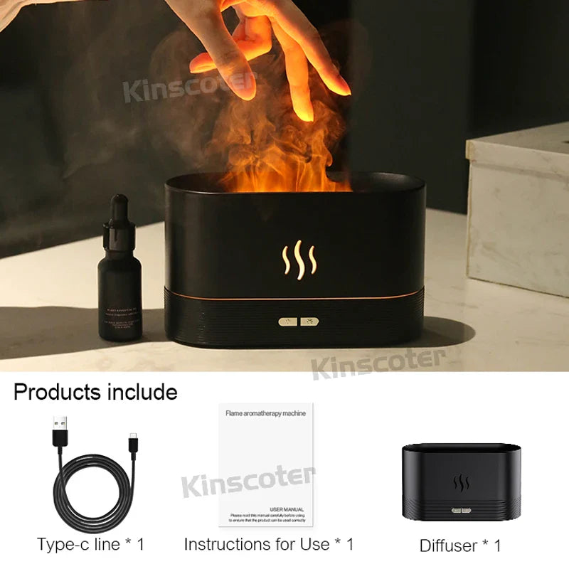 Ultrasonic Aroma Diffuser Cool Mist Humidifier Lamp
