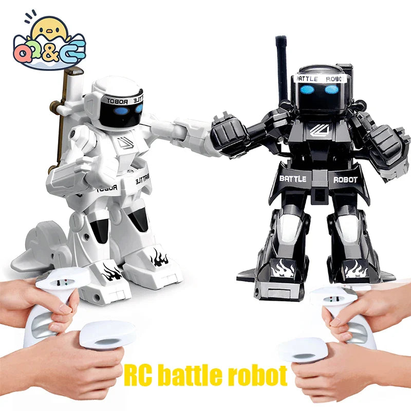Remote Control Boxing Robot Toy With Joysticks