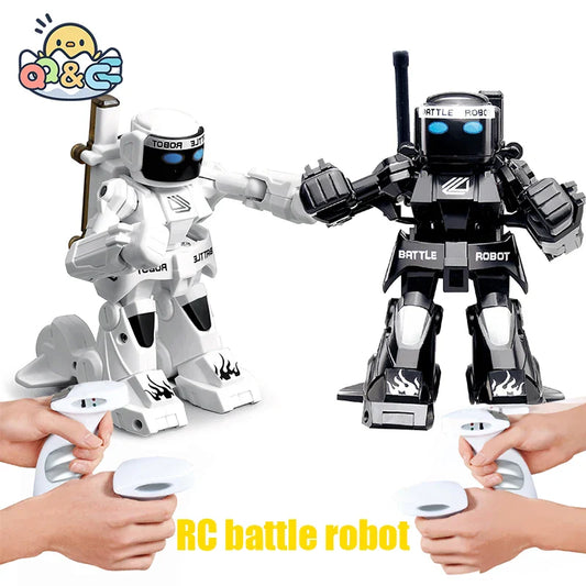 Remote Control Boxing Robot Toy With Joysticks