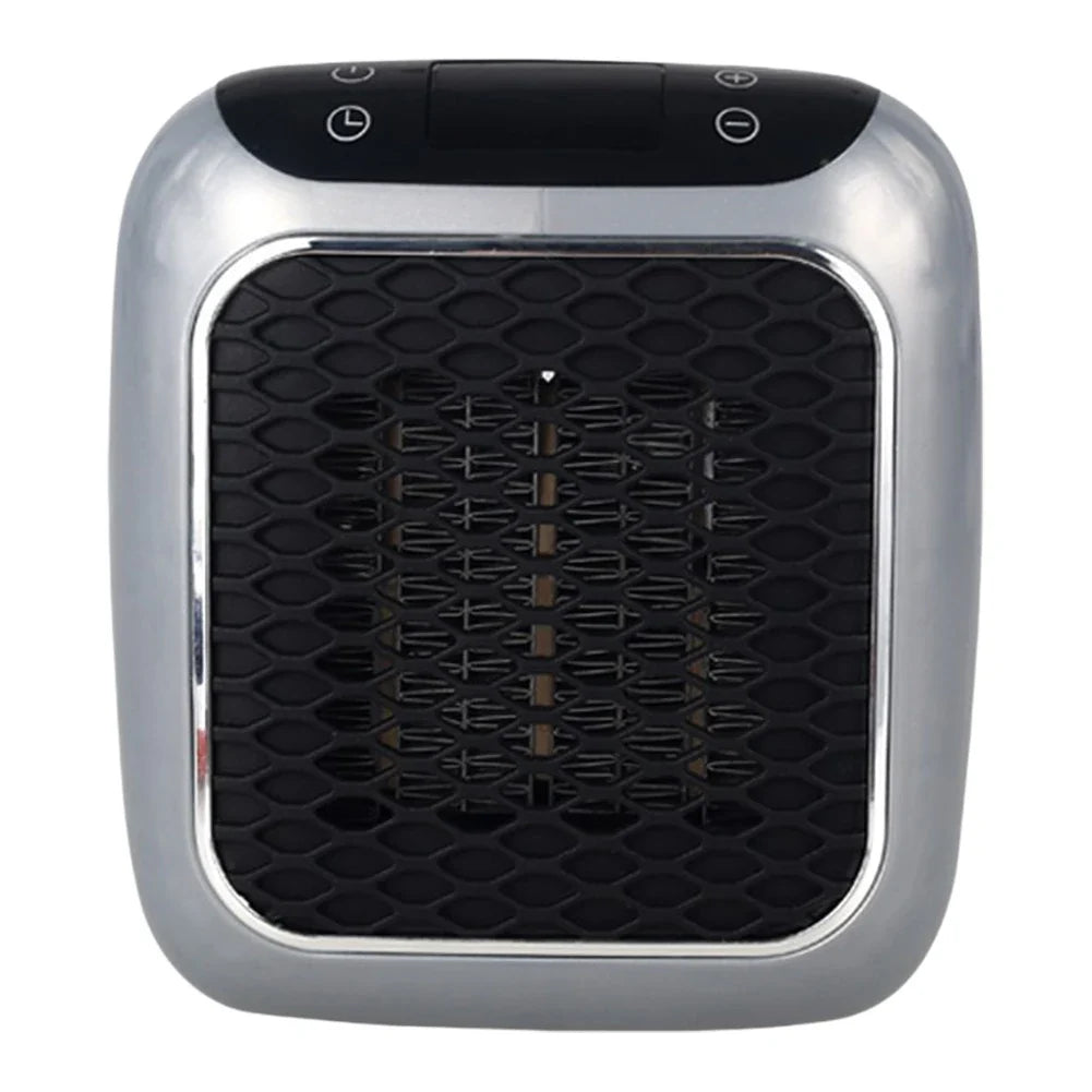 Wall-Mountable Portable Heater With Adjustable Thermostat