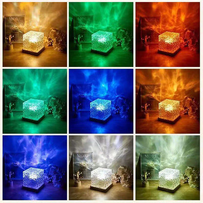 Aurora Borealis Ocean Starry Projection Lamp Bedroom Gift