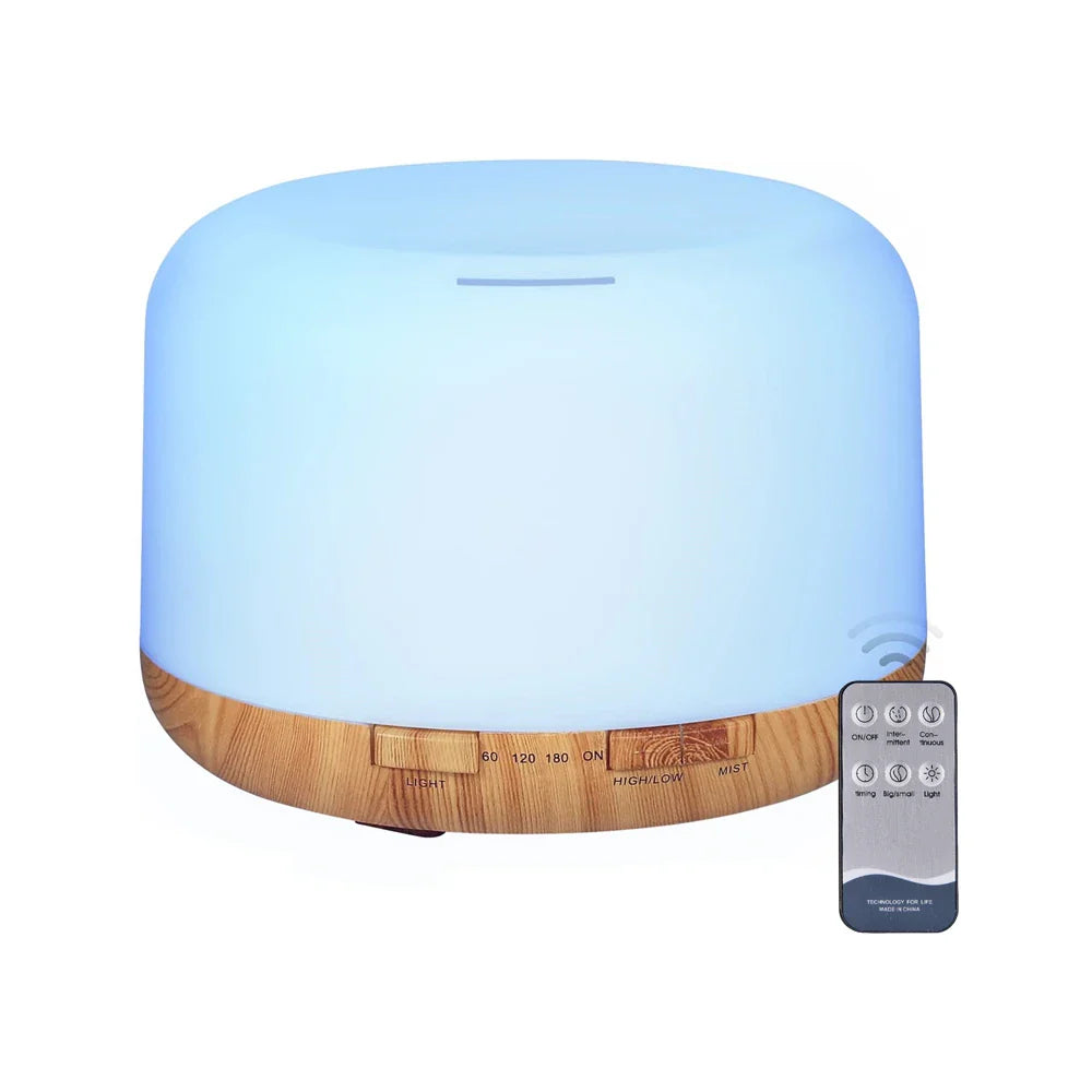 Usb Aroma Diffuser & Humidifier With Remote Control